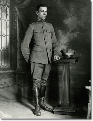 Blair T. Hunt in WWI uniform