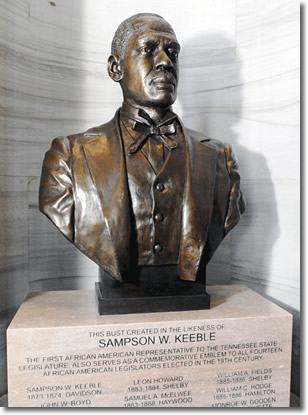 Bust of Sampson Keeble